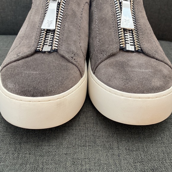FRYE Lena style mules sneakers, with zippered details, size 6 - Picture 8 of 11